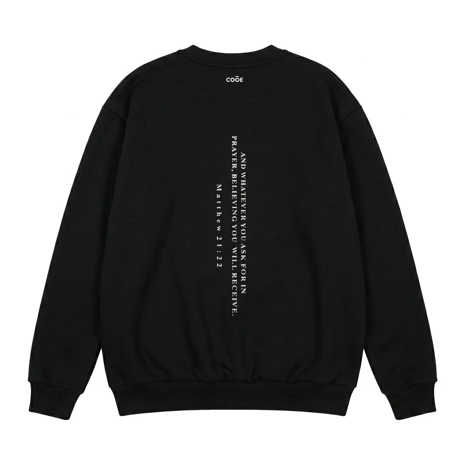 Moletom Careca Prayer - Preto