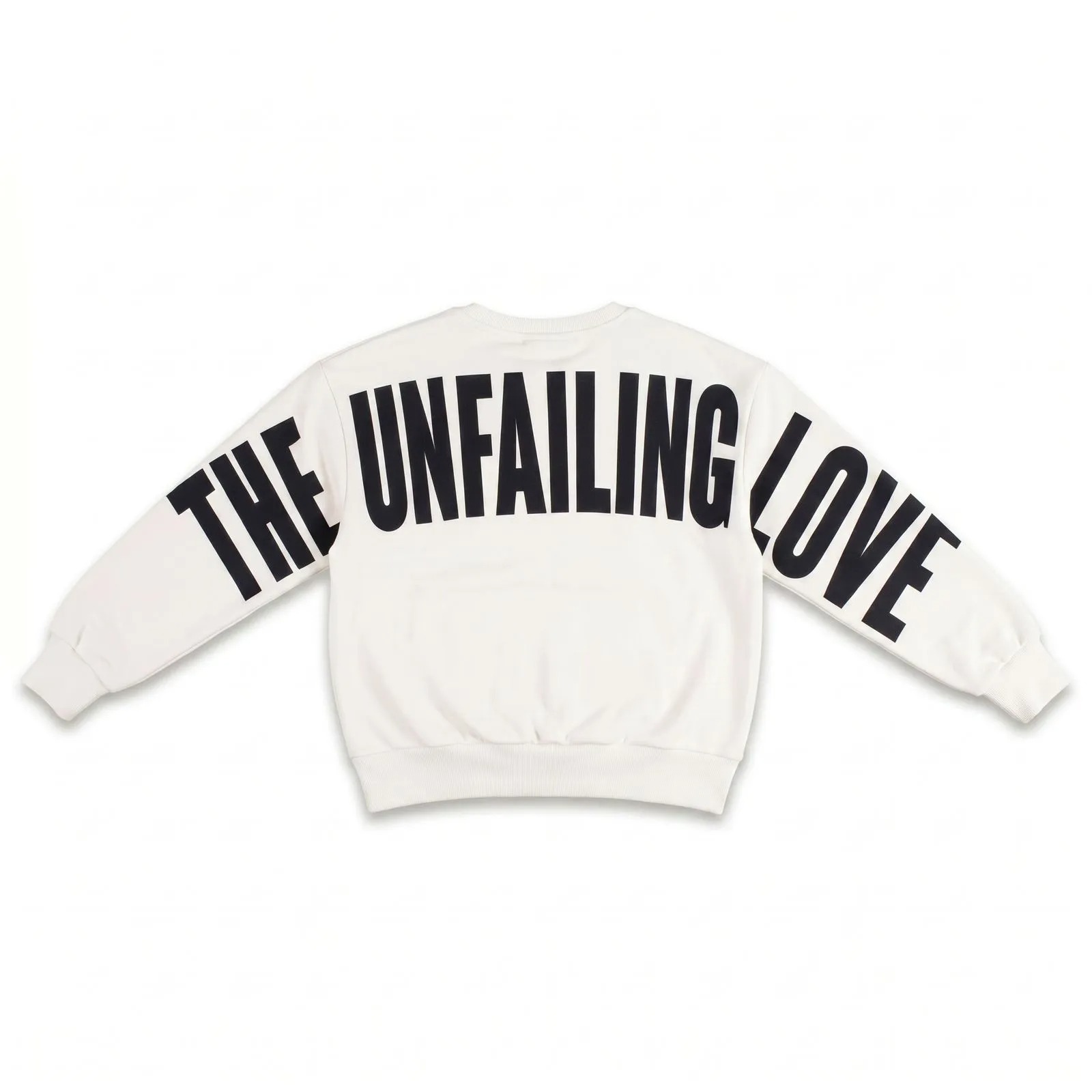 Moletom Careca Unfailing Love - Offwhite