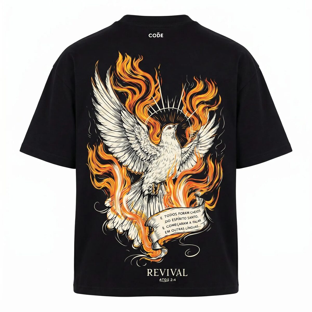 Camiseta Oversized Revival