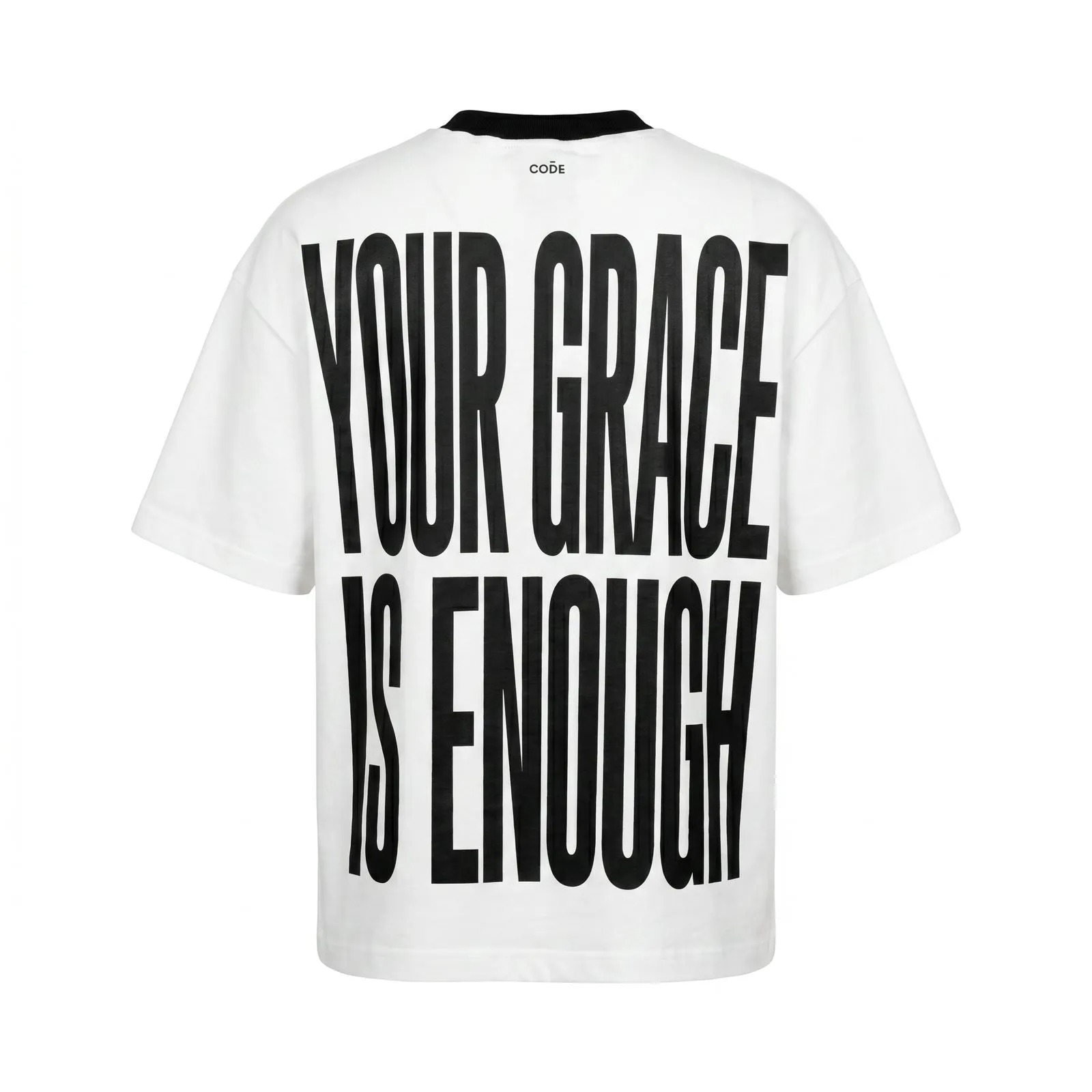 Camiseta Oversized Your Grace Malha Pesada